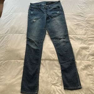 Black Orchard Blue Denim Straight Leg Jean Size 27